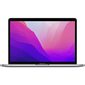 Apple 2022 Apple PC Portatile MacBook Pro con chip M2: display Retina 13, 8GB di RAM, 256GB di archiviazione SSD Touch Bar, tastiera retroilluminata; color Grigio siderale