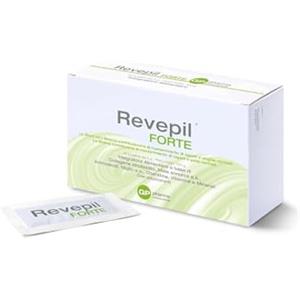 GP pharma nutraceuticals Revepil Forte® Capelli e Unghie - Integratore con Collagene Idrolizzato, Mela Annurca, Cheratina, Biotina, Zinco e Selenio - Supporta Crescita, Forza e Vitalità dei Capelli - 30 Bustine