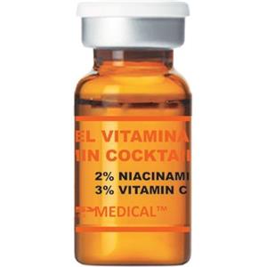 UTSUKUSY Medical Vitamin Cocktail - Siero sterile con Vitamina C per Microneedling (Derma Pen) e Mesoterapia (Dermaroller) Trattamenti - Siero Microneedling professionale. Fiala con 5 ml
