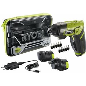 RYOBI ERGO-A2 Avvitatore a batteria 4V, 1.5 Ah Li-Ion, Nero/Giallo