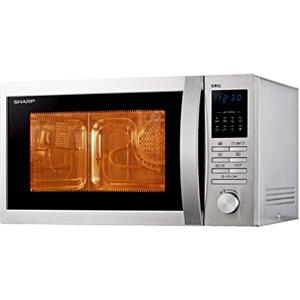 Sharp R-722STWE Forno Microonde 25L 900W Acciaio inossidabile