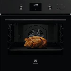 Electrolux KOCGH60TH - Forno da Incasso Elettrico Ventilato Multifunzione con Grill 72 Litri 60 cm Nero Classe Energetica A