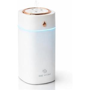 Generico Diffusore Oli Essenziali Compatto con Luce LED - Mini Aromaterapia USB per Casa, Camera e Ufficio. Per una perfetta uscita nebbia bagnare le cannule e montarle.