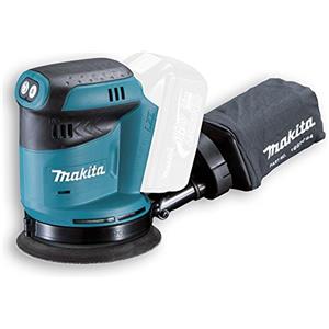 MAKITA DBO180Z - Smerigliatrice orbitale a batteria, 18 V, solo corpo