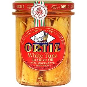 Ortiz Tonno bianco in olio d'oliva con pepe Ezpeleta 220g Ortiz