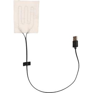Générique Cuscino riscaldante per guanti elettrici - Foglio riscaldante per mani alimentata tramite USB, riscaldamento 5 V, inserto riscaldante a lunga durata, per guanti, comfort in tempo freddo, escursionismo