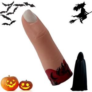 Generic Puntello per dita tagliate - dita insanguinate finte, decorazioni horror, dita insanguinate simulate horror, dita finte tagliate, puntello horror per teatro di Halloween, costume per feste cosplay
