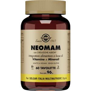 Solgar Neomam, 60 tavolette - Folato e micronutrienti per gravidanza e allattamento