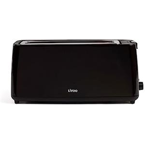 LIVOO Feel good moments - Tostapane grande DOD168 nero
