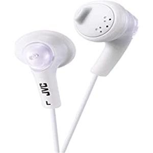 JVC HA-F160 Gumy Cuffia Auricolare, Bass Boost, Bianco