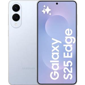 Samsung Galaxy S25 Edge, Smartphone AI, 3 anni di Garanzia del produttore, Display 6.7'' QHD+ Dynamic AMOLED 2X, Fotocamera 200MP, RAM 12GB, 256GB, 3.900 mAh, Titanium Icyblue [Versione italiana]