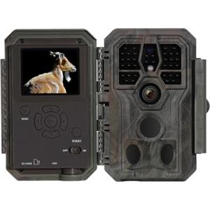 GardePro A5 Fototrappola Infrarossi Invisibili, 64MP 1296P H.264 Vidéo, Fotocamera da Caccia, Animali Fotografiche da Caccia, Movimento Attivato Visione Notturna Esterna Fototrappola Sorveglianza