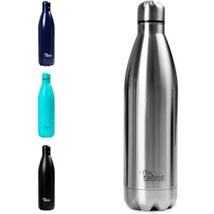 Otto Koning Borraccia Termica 1 Litro Otto Koning, Bottiglia Termica 1L in Acciaio Inox 18/8, Doppia Parete Sottovuoto, Freddo 24h Caldo 12h, Senza BPA e Ftalati, a Prova di Perdite, Senza Sapore Metallico