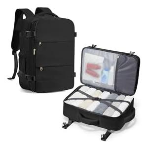 SZLX Zaino Ryanair 40x30x20 Zaino da Viaggio Bagaglio a Mano 40x30x20 Wizzair Donna Uomo Borsa da Cabina per Easyjet Adatto a Laptop da 14 Pollici Impermeabile per Lavoro