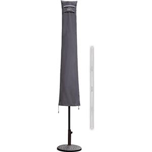 Sekey Ombrellone Copertura per Ø 350 cm Ombrelloni, Gris