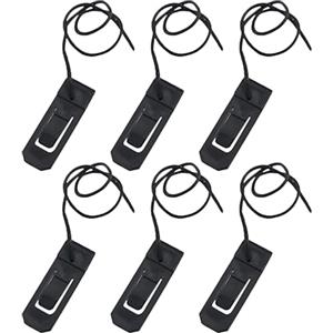 Generico Clip per pinna di bordo - blocco a pinna a rilascio rapido per tavola da surf e paddle board, scheda di montaggio sicuro | Facile design a scatto, tema sport acquatico, materiale leggero arrugginito,