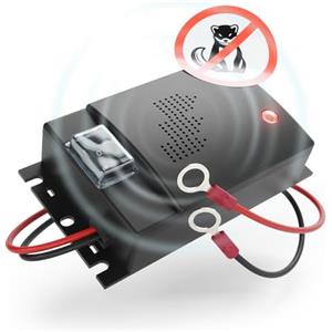 greate Dispositivo antitasso per Auto con connessione Batteria 12V - dissuasori per piccioni ultrasuoni - ultrasuoni piccioni