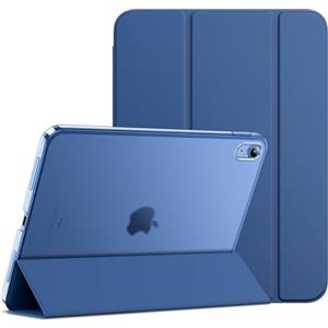 JETech Custodia per iPad (A16) 11a/10a Generazione (2025/2022), Supporto Sottile con Retro Rigido Cover con Auto Svegliati/Sonno (Navy)