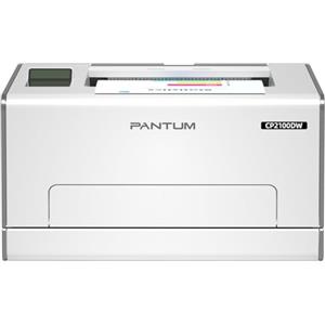 PANTUM Stampante laser colori CP2100DW, WiFi NET USB, Stampa fronte/retro automatica, funzione singola,20 ppm, per casa e ufficio