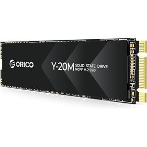 ORICO 512GB M.2 2280 SATA SSD, SATA III 6Gbps SSD M2 con Chiave B+M, 500 MB/s Unità a Stato Solido Interna per Desktop/Portatili - Y20M