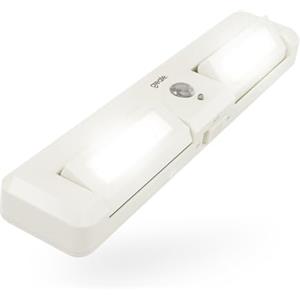greate. Barra luminosa a LED con sensore di movimento, per interni, funzionamento a batteria, illuminazione a LED per armadio, scale, ecc