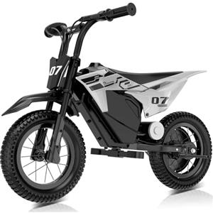 EVERCROSS EV13M Motocicletta Elettrica per Bambini, E-Moto da 150 W, Modalità Velocità 8/16 km/h e Moto Elettrica a Lungo Raggio da 12 km, Moto Cross da 12'' per Bambini,Sistema Frenante a Disco
