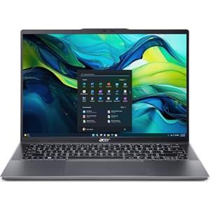 Acer Swift Go 14 Laptop | Display touch 14 1920 x 1200 | Sblocca esperienze AI | Processore AMD Ryzen 7 8845HS Octa-Core Ryzen AI | 16 GB LPDDR5X | SSD PCIe Gen 4 da 1 TB | SFG14-63T-R1F4