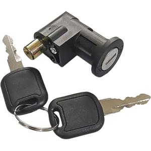 Fxzqgnh Serratura Cassaforte Batteria Box Cilindro Bloccaggio Antifurto Portatile in Metallo Solido Facile da Usare Adatta per Bici Elettriche Elettromobili
