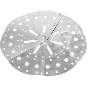 FAQQI Tamahashi FO-1 Otoshibuta - Coperchio a goccia, in acciaio INOX, 14-23,1 cm | Regolabile da 140 a 230 mm, design perforato, per cuocere a fuoco lento e brasare, prodotto in Giappone