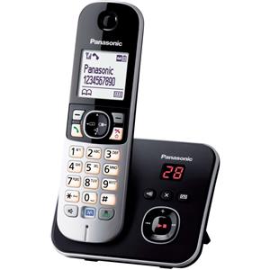 Panasonic KX-TG6821GB telefono Telefono DECT Identificatore di chiamata Nero