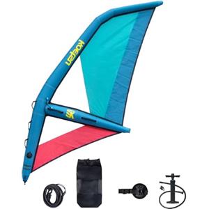 aromaoveite Vela Da Windsurf, Vela Gonfiabile Portatile Per Tavola Da Stand Up Paddle Con Base Girevole A 360° | Finestra Di Sicurezza | Zaino | Tessuto In Pvc Oxford Per Windsurf, Avventura, 4,3 M