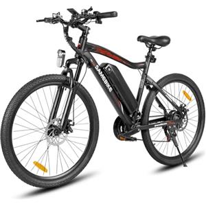SAMEBIKE Bicicletta Elettrica per Adulti 26'',Bici Elettrica con Pedalata Assistita,City E-bike Unisex Adulto,Batteria Rimovibile 36V13AH,Bici Elettriche per 21 Velocità Uomo/Donna
