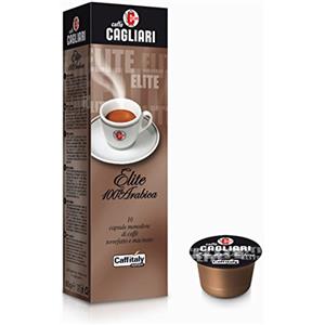 Caffitaly Elite Cagliari 100% Arabica Box 10 Capsule.Sistema