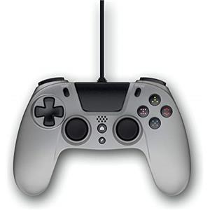 Gioteck Vx-4 Wired Controller (Sony PS4) - Titanium Controller Play 4, Controller Gamepad Joystick Per PlayStation 4 Controller di Gioco con filo Joypad del Dualshock Per PS4 Slim/Pro - PlayStation 4