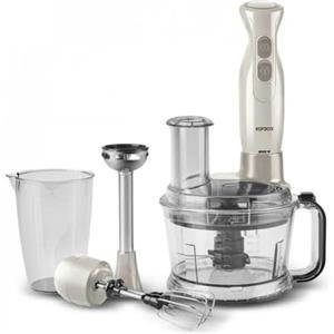 Karaca Pro-Multimax Robot da cucina, Iconic Beige latte, 2000 W - Utensile da cucina multifunzione per la massima potenza - Contiene contenitore di miscelazione (800 ml) e contenitore (1,5 L