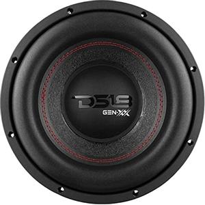 GK SOUND KIT SET PER DS18 GEN-XX10.4DHE 1 subwoofer da 25 cm 250 mm 10, 500 watt rms e 1000 watt max, dvc, dual voice coil, doppia bobina 4 + 4 ohm, doppio magnete, per auto o in cassa, 1 pezzo
