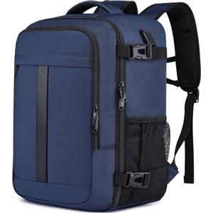 PUSLOM Zaino 40x30x20 per Ryanair Bagaglio a Mano per Wizzair Eurowings Zaino da Viaggio Aereo 24L Borsa da Cabina per Voli,14 Pollici Zaino Porta PC con Caricatore USB Zaino da Viaggio per Donna Uomo,Blu