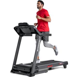 Schwinn Fitness 510T Tapis Roulant Pieghevole 16 km/h, SoftTrak Ammortizzato, Inclinazione Elettrica 10%, 16 Programmi, Zwift & Kinomap, SoftDrop Salvaspazio