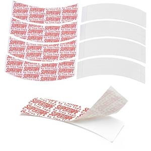 OPVYAEU 72 pezzi Extension Capelli Biadesivo Nastro Parrucche Wig Tape Colla Parrucche Lace Front Adhesivo Biadesivo Accessori Capelli Styling Sicuro, Waterproof, Estensione Professionale