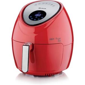 Ariete 4618 Airy Fryer XXL- Friggitrice ad Aria - Frigge 2,5 kg di Patatine Fritte - 7 Litri - Cottura Senza Olio e Grassi - 1800 Watt - Rosso