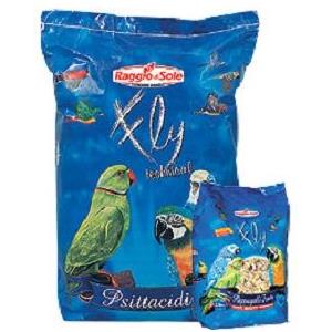 Raggio di Sole Pappagalli Fruit 15KG - Misto Professionale per Pappagalli di Taglia Medio-Grande con Semi e Frutta Disidratata