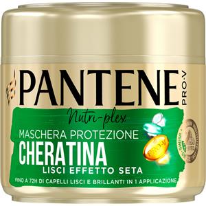 Pantene Pro-v Maschera Capelli Protezione Cheratina Lisci Effetto Seta - 300 ml