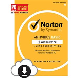 Pc Run Symantec Norton AntiVirus Basic - Licenza 12 mesi - Codice attivazione su email