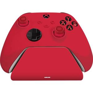 Razer Base di Ricarica Rapida Universale per Xbox - Caricabatterie Rapido per controller Xbox (Ricarica Rapida, Compatibilità Universale, Sistema a Contatto Magnetica) Pulse Red