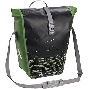 VAUDE Aqua Back Print 128040220 - Borsa da bicicletta, taglia unica, colore: Nero/Verde