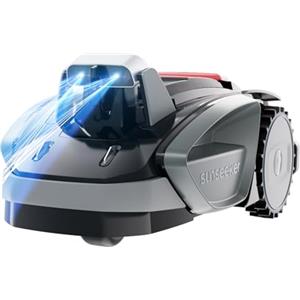 Sunseeker V3 Plus Robot Tagliaerba Senza Filo Perimetrale 1000 m², Vision AI, Doppio Occhio, Pendenza 42%, Controllo Tramite APP, Tagliaerba con Un Solo Clic