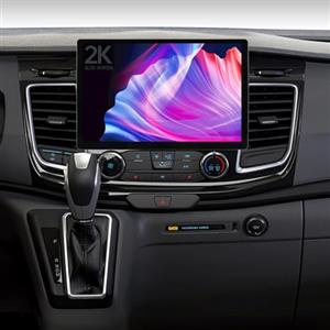 ACAVICA 13,1" Autoradio Android 15 per Ford Transit Custom 2018-2022 - Display 2K QLED, Wireless CarPlay, Android Auto, GPS, 4G+64G, Telecamera HD, Bluetooth 5.0, Octa-Core (Nero)