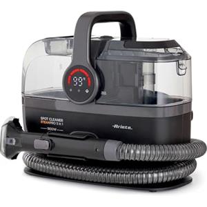 Ariete 2484 Spot Cleaner Steam PRO 5in1, Lavatappeti e pulitore a vapore, Elimina macchie da interni Auto, Divani, Moquette, Materassi, tappeti, 1800W, 3 modalità di pulizia, Elevata potenza aspirante