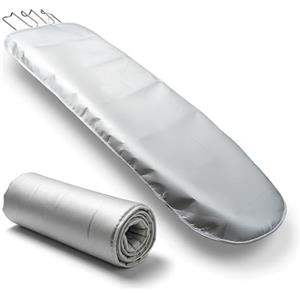 Generico Copri Asse da Stiro 130 x 50 cm Imbottito Spessore 2 cm Copertura Asse da Stiro in Poliestere