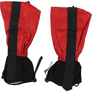 Lybunair Gambe impermeabili, ghette regolabili per stivali da neve con design antiscivolo, resistenti per arrampicata, ciaspole